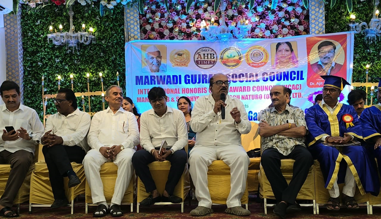 मुंबई में मारवाड़ी-गुजराती सोशल काउंसिल का भव्य शपथ ग्रहण समारोह, राष्ट्रीय अध्यक्ष डॉ. अजित बागमार ने रखा देशव्यापी विस्तार का लक्ष्य