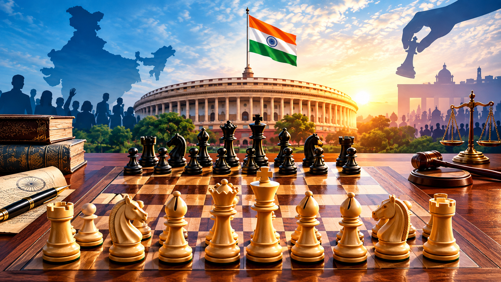 64 खाने, 32 मोहरे और राजनीति का शतरंज